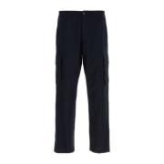 Marni Midnight Blue Cargo Wool Pants Blue, Herr