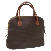 Celine Vintage Pre-owned Laeder handvskor Brown, Dam