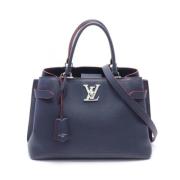 Louis Vuitton Vintage Pre-owned Laeder louis-vuitton-vskor Blue, Dam