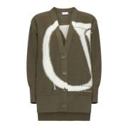 Off White Stiliga Sweaters Kollektion Green, Dam