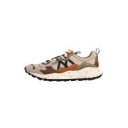 Flower Mountain Lenzan Beige/Chestnut/Sand Sneakers Multicolor, Herr