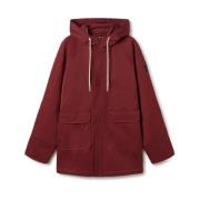 Twothirds Vattenavvisande Parka med Sherpa Fleecefoder Red, Herr