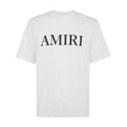 Amiri Kärna Logo Tee i Vit White, Herr