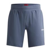 Boss Sporty Cotton Shorts Blue, Herr