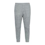 Dsquared2 Grå Logo Bomull Jogger Byxor Gray, Herr