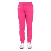 Dsquared2 Fuchsia Sportbyxor med Logotryck Pink, Dam