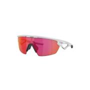 Oakley Röda solglasögon matt effekt spegelglas Multicolor, Unisex