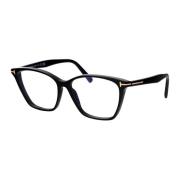 Tom Ford Snygga Optiska Glasögon Ft5949-B Black, Dam