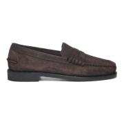 Sebago Brun Mockasin i Mocka Handgjord Brown, Herr