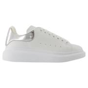 Alexander McQueen Laeder sneakers White, Dam