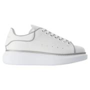 Alexander McQueen Laeder sneakers White, Dam