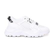 Versace Jeans Couture Vita Sneakers för Män White, Herr