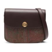 Etro Brun Essential Crossbody Väska Brown, Dam