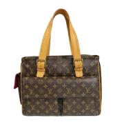 Louis Vuitton Vintage Pre-owned Tyg louis-vuitton-vskor Brown, Dam