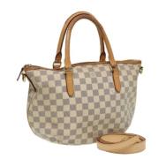 Louis Vuitton Vintage Pre-owned Canvas louis-vuitton-vskor White, Dam