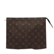 Louis Vuitton Vintage Pre-owned Canvas kuvertvskor Brown, Dam