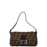 Fendi Vintage Pre-owned Canvas fendi-vskor Brown, Dam