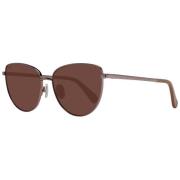 Max Mara Bronze Cat Eye Solglasögon Brown, Dam