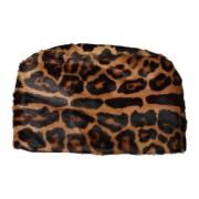 Dolce & Gabbana Leopardmönstrad hinkhatt Brown, Dam