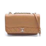 Chanel Vintage Pre-owned Laeder chanel-vskor Brown, Dam