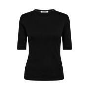 Co'Couture Svart GrannyCC SS Tee Svart T-shirt Black, Dam