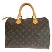 Louis Vuitton Vintage Pre-owned Canvas handvskor Brown, Dam