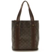 Louis Vuitton Vintage Pre-owned Tyg louis-vuitton-vskor Brown, Dam