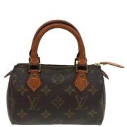 Louis Vuitton Vintage Pre-owned Canvas louis-vuitton-vskor Brown, Dam