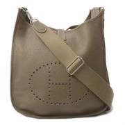 Hermès Vintage Pre-owned Laeder crossbodyvskor Brown, Dam