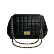 Chanel Vintage Pre-owned Laeder chanel-vskor Black, Dam