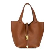 Hermès Vintage Pre-owned Laeder handvskor Brown, Dam