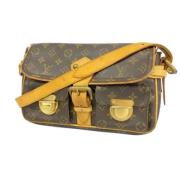 Louis Vuitton Vintage Pre-owned Tyg louis-vuitton-vskor Brown, Dam