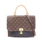 Louis Vuitton Vintage Pre-owned Canvas louis-vuitton-vskor Brown, Dam