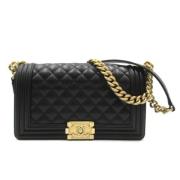 Chanel Vintage Pre-owned Laeder chanel-vskor Black, Dam