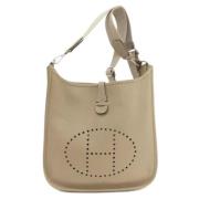 Hermès Vintage Pre-owned Laeder axelremsvskor Beige, Dam