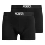 Munich Casual 2Pack Briefs paket Black, Herr