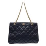 Chanel Vintage Pre-owned Laeder chanel-vskor Black, Dam