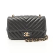 Chanel Vintage Pre-owned Laeder chanel-vskor Black, Dam