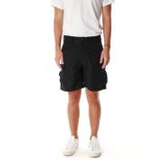 Deus Ex Machina Cordura Cargo Shorts Black, Herr