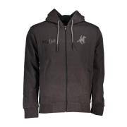 U.s. Polo Assn. Grå Hoodie med Brodyr Gray, Herr