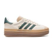 Adidas Gazelle Bold Cream Green Beige Sneakers Beige, Dam