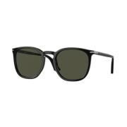 Persol Tidlös Stil Solglasögon Black, Unisex