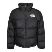 The North Face Quiltad Jacka med Hög Krage och Broderad Logotyp Black,...