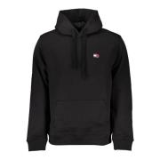 Tommy Hilfiger Huvtröja Svart Logotyp Applikation Black, Herr