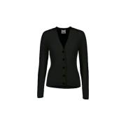 Allude Snygg Cardigan för alla tillfällen Black, Dam