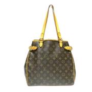 Louis Vuitton Vintage Pre-owned Canvas louis-vuitton-vskor Brown, Dam