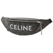 Celine Vintage Pre-owned Canvas crossbodyvskor Black, Dam