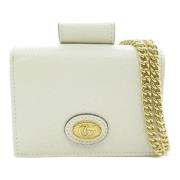 Gucci Vintage Pre-owned Laeder gucci-vskor White, Dam