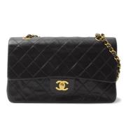 Chanel Vintage Pre-owned Laeder chanel-vskor Black, Dam