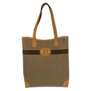 Gucci Vintage Pre-owned Canvas gucci-vskor Beige, Herr